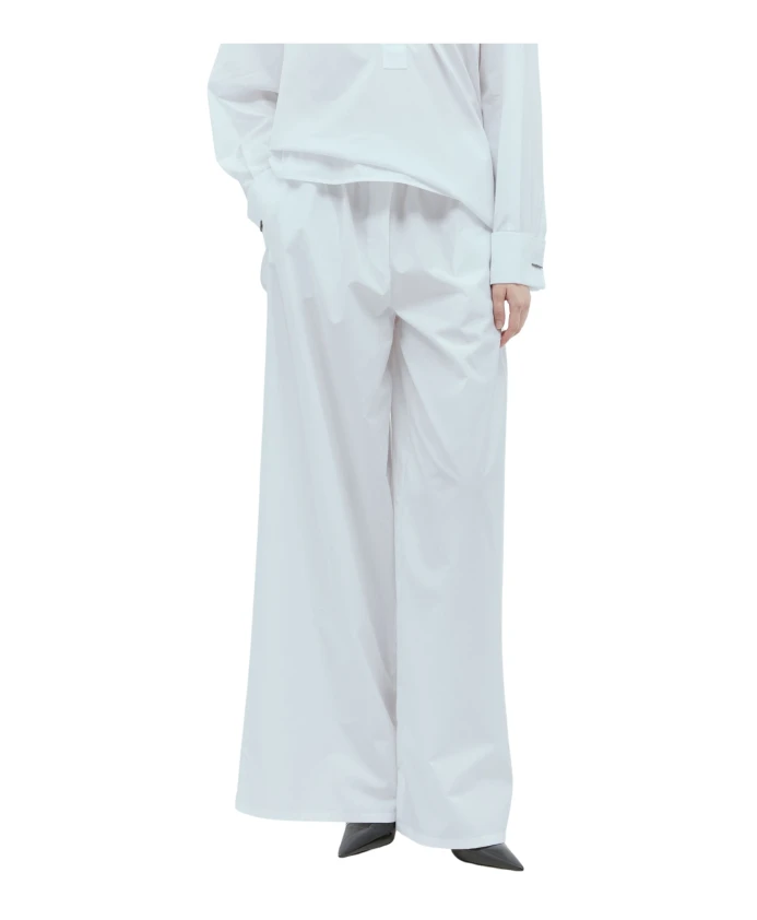 Широкие брюки из хлопкового поплина Max Mara, белый
Широкие брюки из хлопкового поплина Max Mara, белый