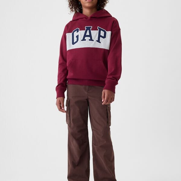 Толстовка в стиле колор-блок с вышитым логотипом Gap, серый
Толстовка в стиле колор-блок с вышитым логотипом Gap, серый