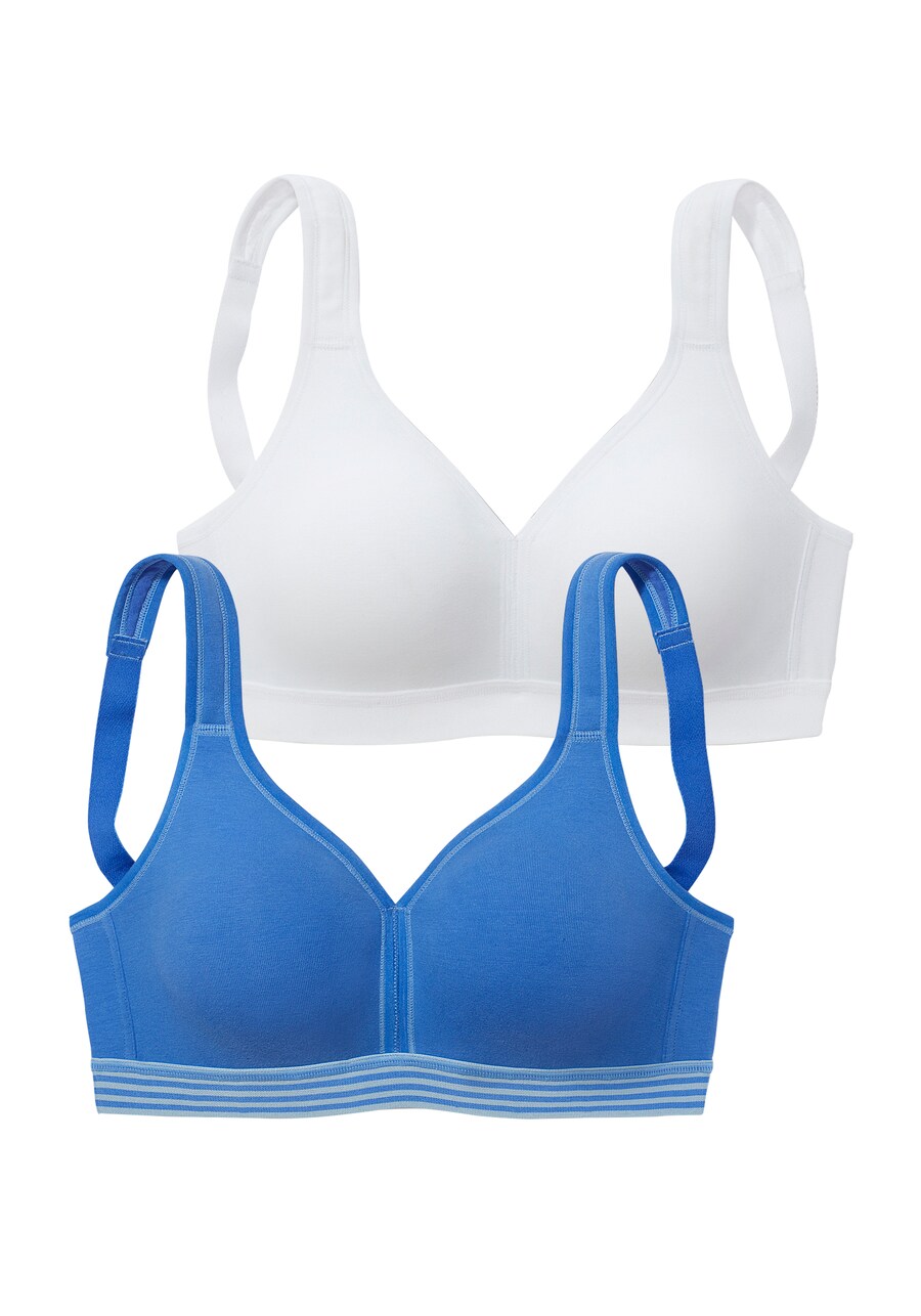 Бюстгальтер-бралетт PETITE FLEUR, Sky blue/White
Бюстгальтер-бралетт PETITE FLEUR, Sky blue/White