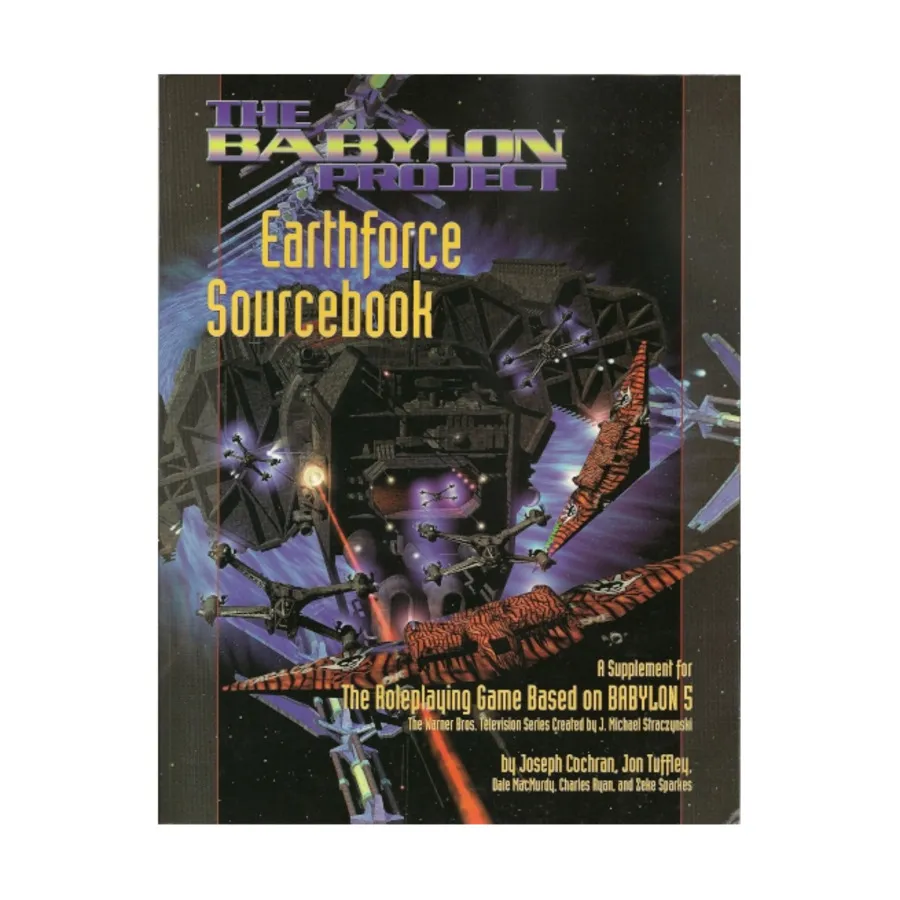 Earthforce Sourcebook, Babylon Project, мягкая обложка
Earthforce Sourcebook, Babylon Project, мягкая обложка