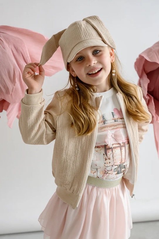 Детская кепка CHAKA с козырьком Jamiks, бежевый
Детская кепка CHAKA с козырьком Jamiks, бежевый