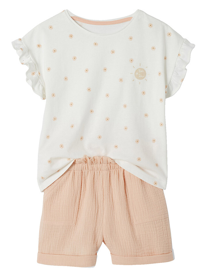 Футболка vertbaudet 2tlg. Outfit, белый
Футболка vertbaudet 2tlg. Outfit, белый