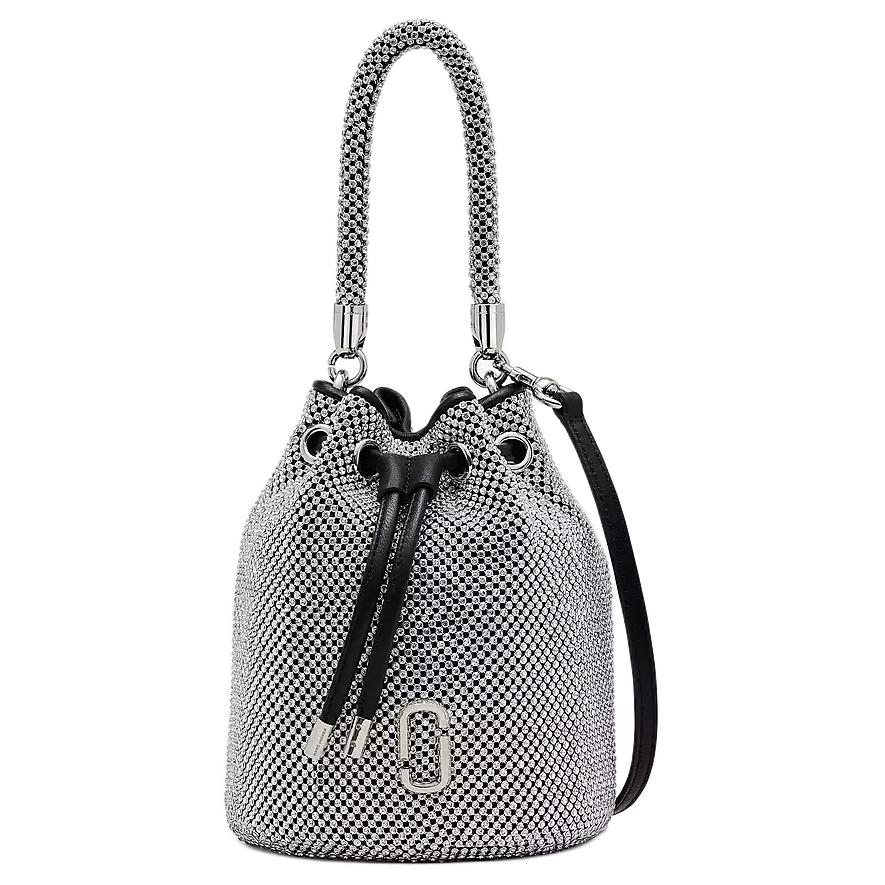 MARC JACOBS Мини-сумка-ведро с завязками и стразами
MARC JACOBS Мини-сумка-ведро с завязками и стразами