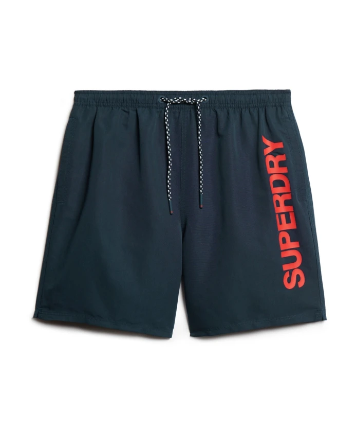 Плавки с графическим рисунком, синие, из полиэстера. Superdry, синий
Плавки с графическим рисунком, синие, из полиэстера. Superdry, синий