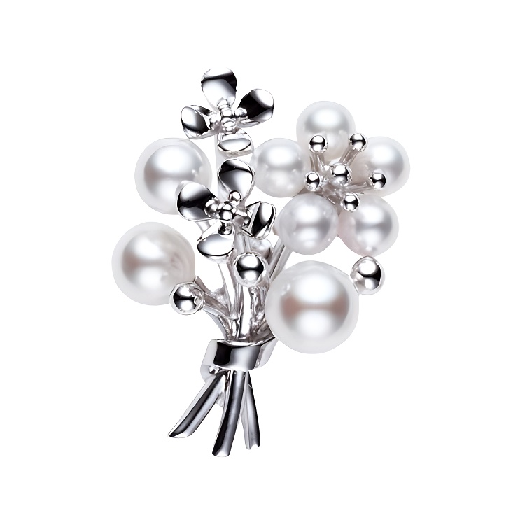 MIKIMOTO Брошь Pearl для женщин Silver
MIKIMOTO Брошь Pearl для женщин Silver