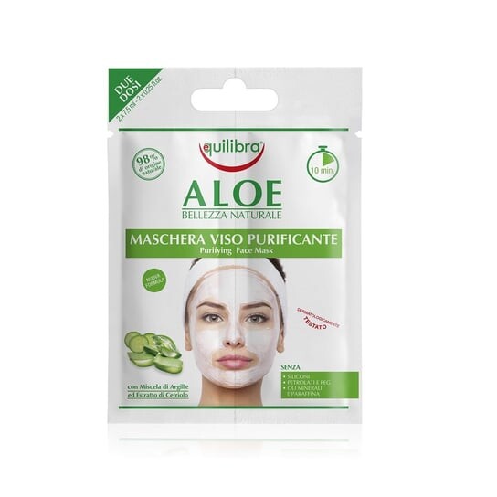 Алоэ, очищающая маска, 15 мл Equilibra
Алоэ, очищающая маска, 15 мл Equilibra