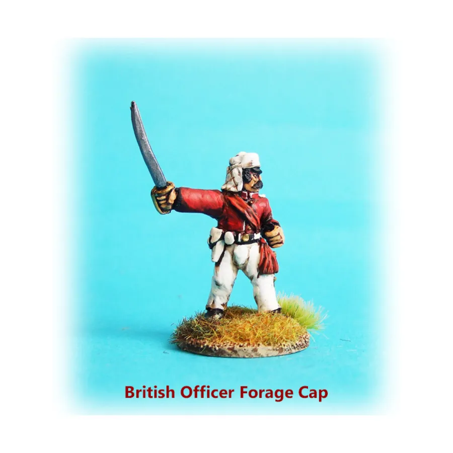 Британский офицер в фуражке, Indian Mutiny 1857-1859 - British (28mm)
Британский офицер в фуражке, Indian Mutiny 1857-1859 - British (28mm)