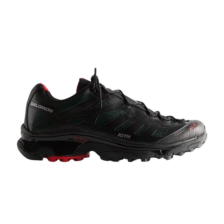 Кроссовки Salomon Kith x XT-4K Kithmas Collection - Black, черный 
Кроссовки Salomon Kith x XT-4K Kithmas Collection - Black, черный