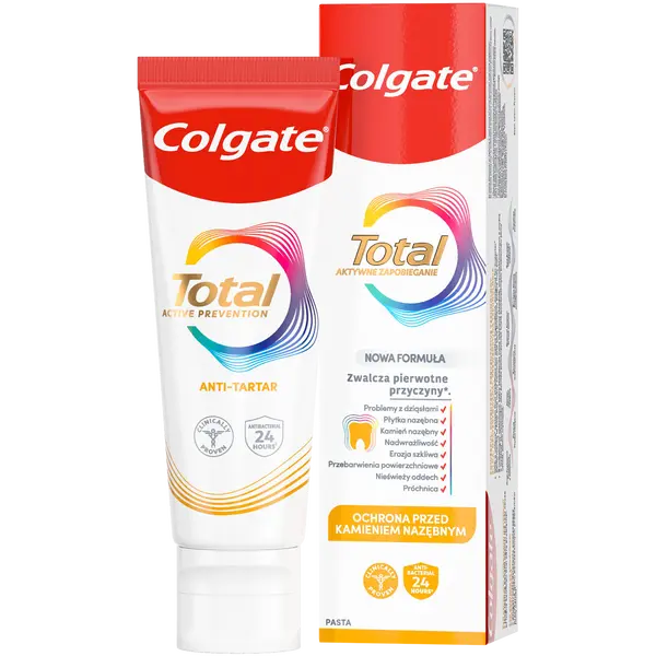 Зубная паста, 75 мл Colgate Total antitartar
Зубная паста, 75 мл Colgate Total antitartar