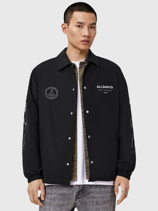 Орбитальная куртка из хлопковой смеси AllSaints
Орбитальная куртка из хлопковой смеси AllSaints