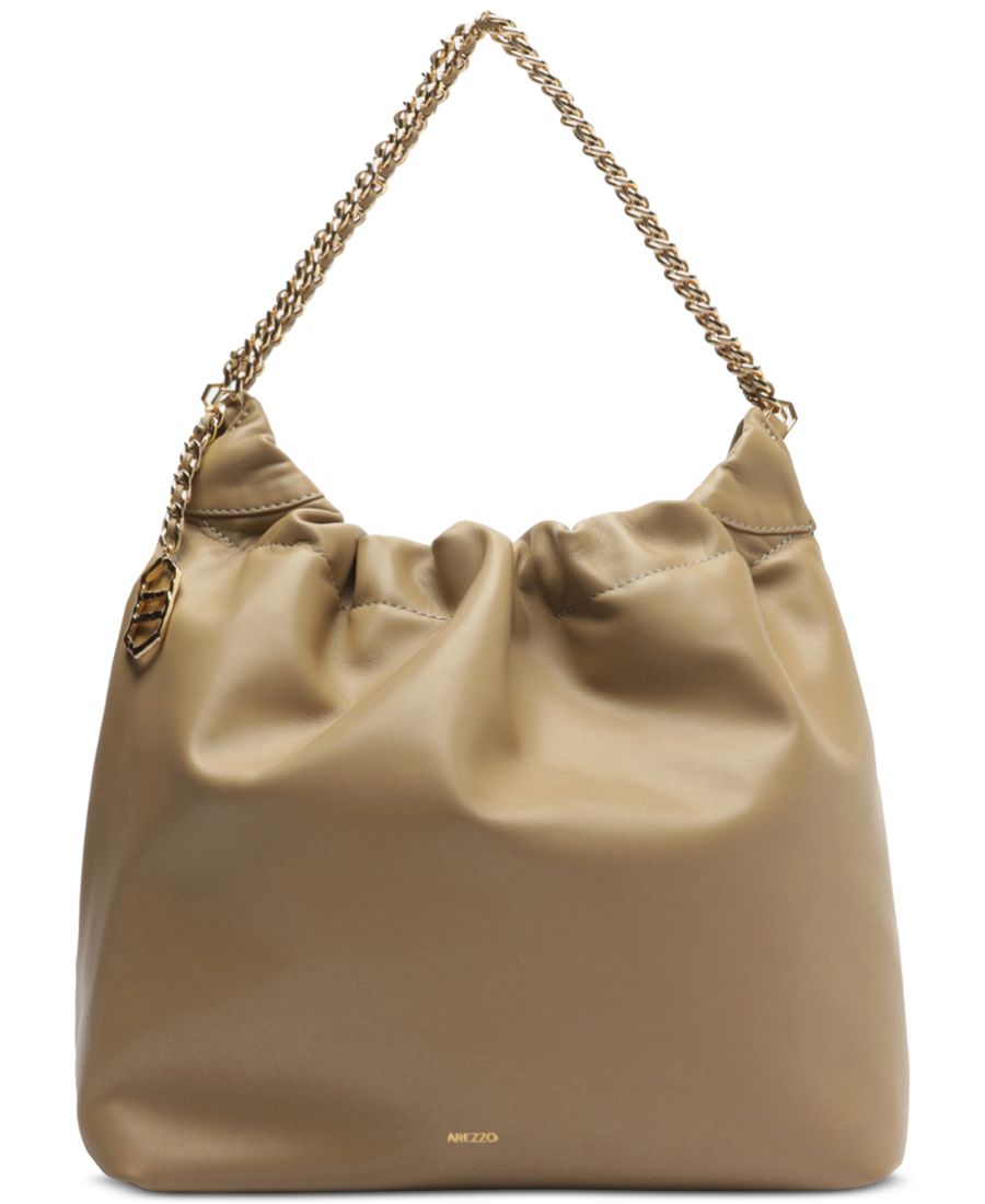 Сумка-ведро Elizabeth Extra Large из кожи Arezzo, Misty Taupe
Сумка-ведро Elizabeth Extra Large из кожи Arezzo, Misty Taupe