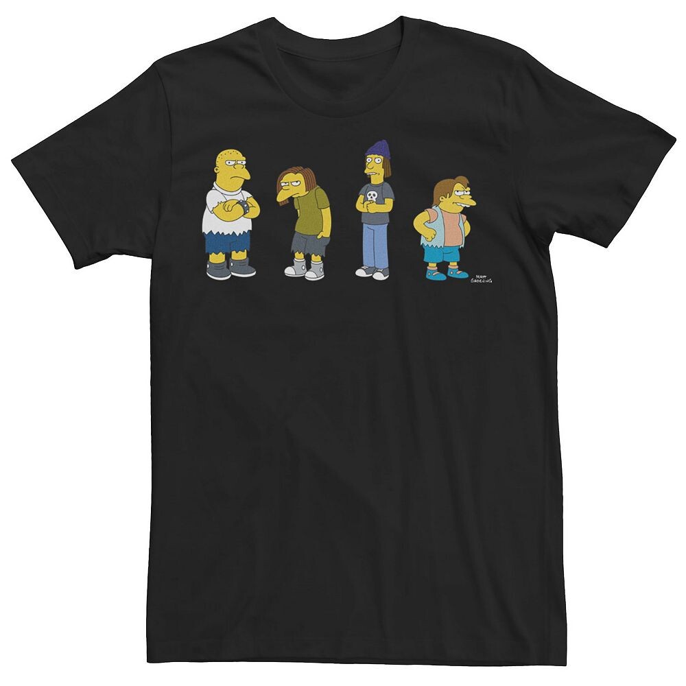 Мужская футболка The Simpsons Bullies Lineup Licensed Character, черный
Мужская футболка The Simpsons Bullies Lineup Licensed Character, черный