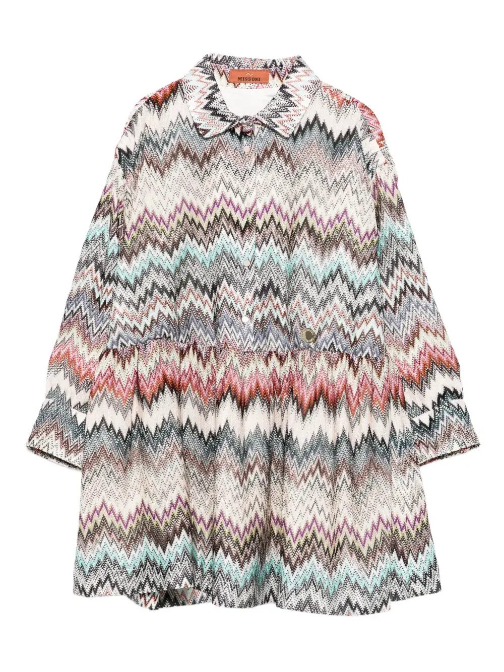 Платье с узором зигзаг Missoni Kids, черный
Платье с узором зигзаг Missoni Kids, черный