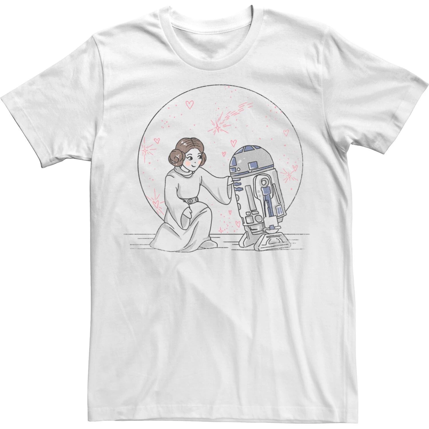 Мужская футболка «Друзья в космосе» из «Звездных войн» Licensed Character
Мужская футболка «Друзья в космосе» из «Звездных войн» Licensed Character