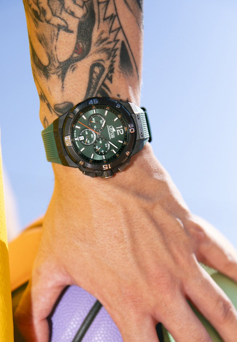 Часы Lotus, зеленый
Часы Lotus, зеленый