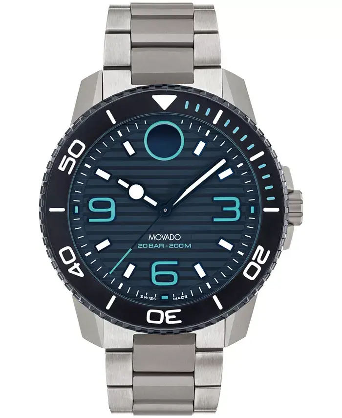 Мужские часы Bold Titanium Sport Swiss Quartz Titanium, 45 мм Movado
Мужские часы Bold Titanium Sport Swiss Quartz Titanium, 45 мм Movado