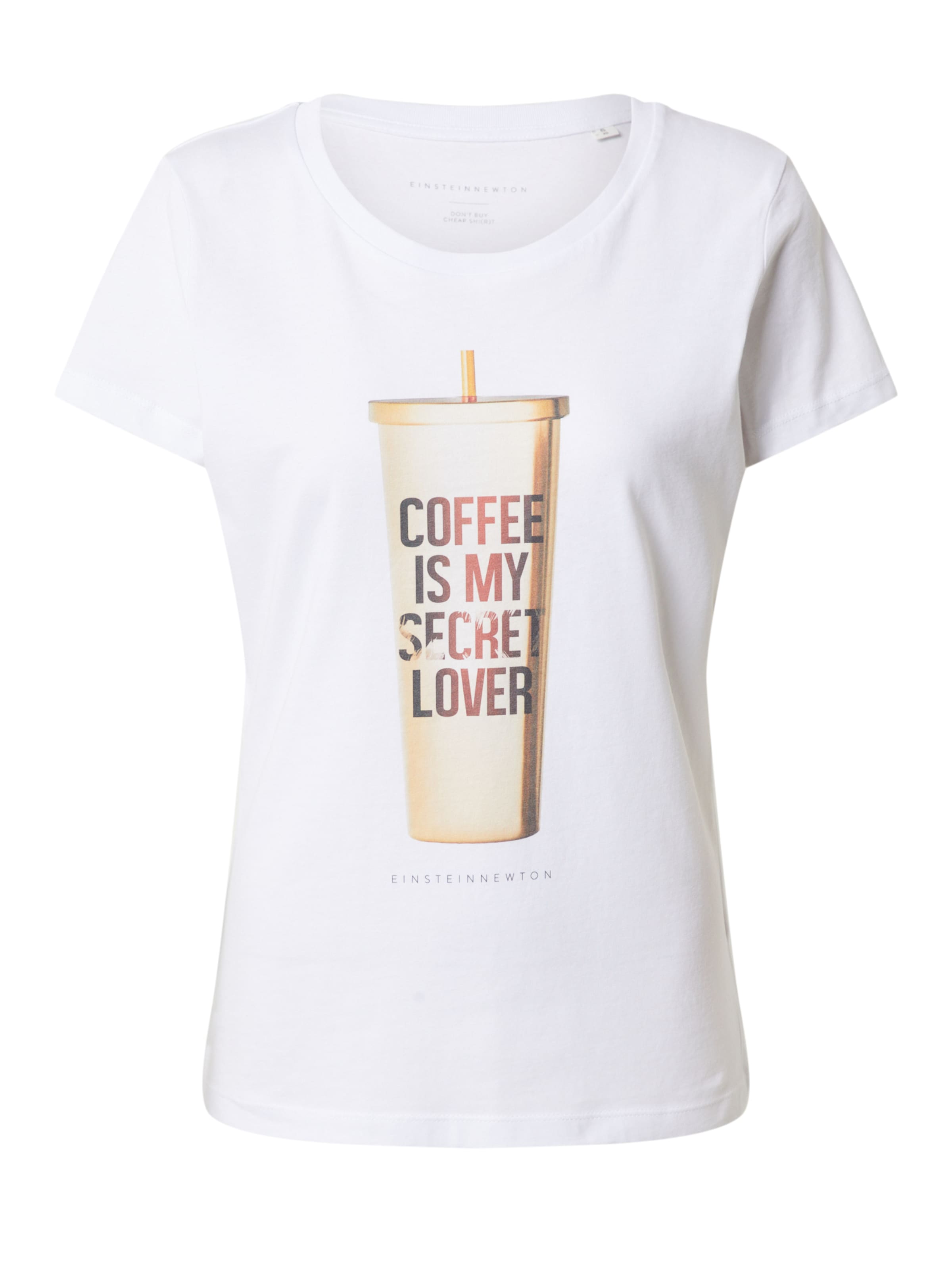 EINSTEIN & NEWTON Футболка 'Coffee' в белом цвете, Коричневый, EINSTEIN & NEWTON Футболка 'Coffee' в белом цвете
EINSTEIN & NEWTON Футболка 'Coffee' в белом цвете, Коричневый, EINSTEIN & NEWTON Футболка 'Coffee' в белом цвете