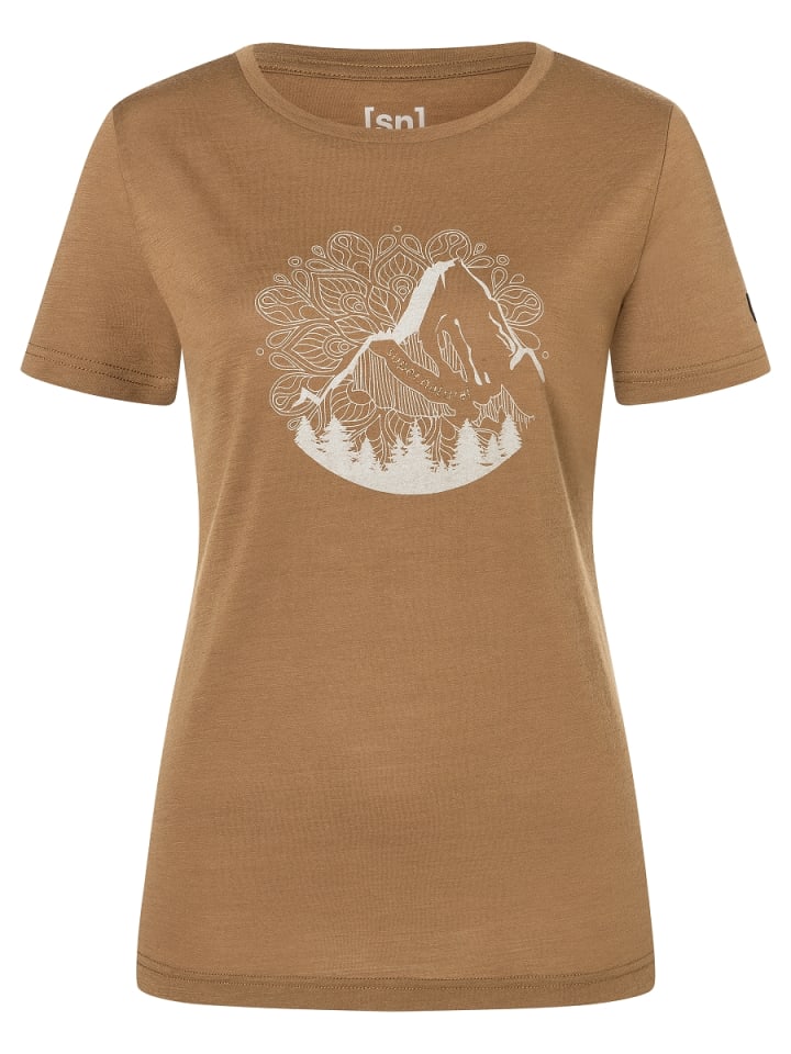 Функциональная рубашка super.natural, коричневый
Функциональная рубашка super.natural, коричневый