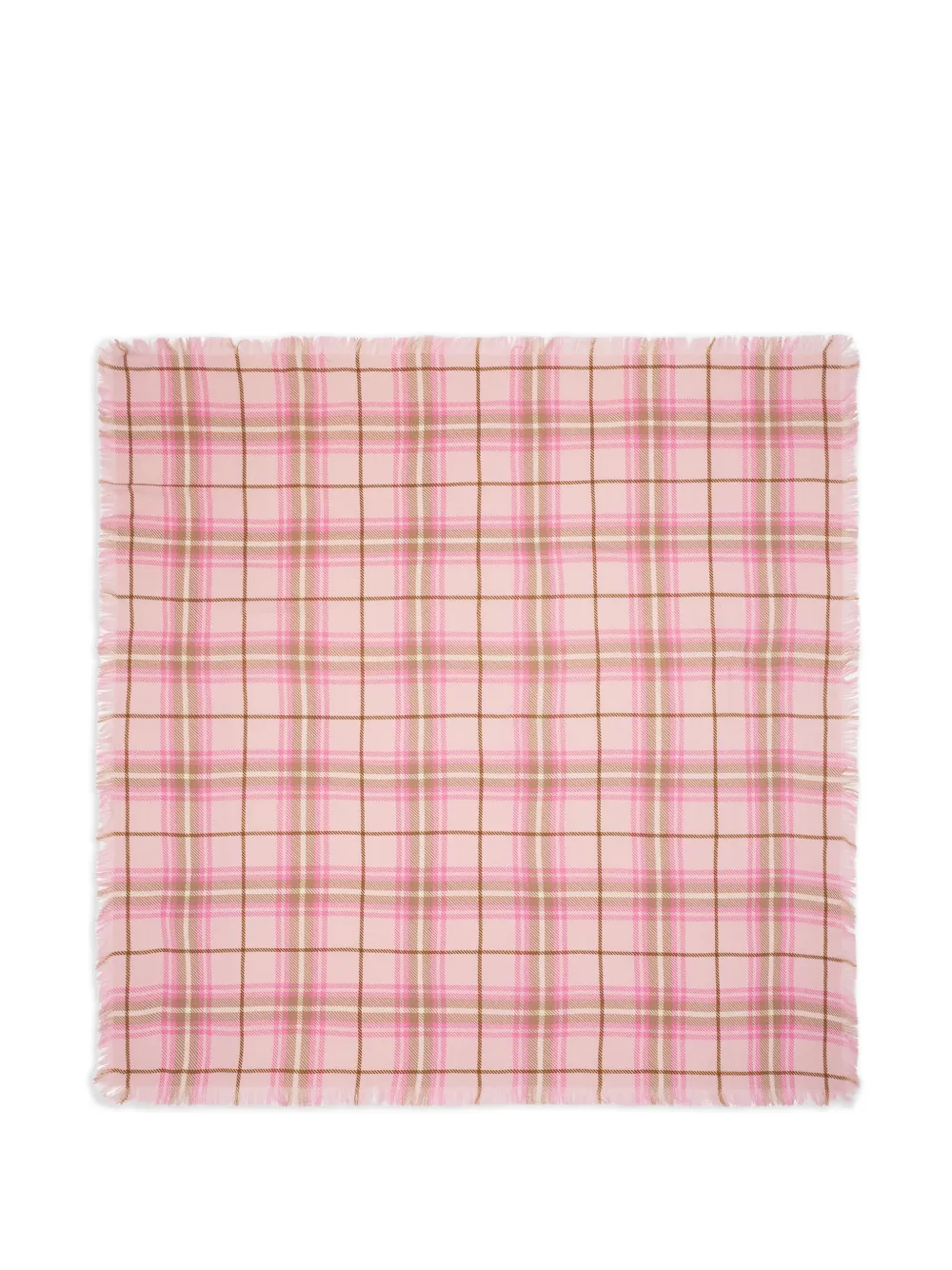 Клетчатый шарф с бахромой Bompard, розовый
Клетчатый шарф с бахромой Bompard, розовый