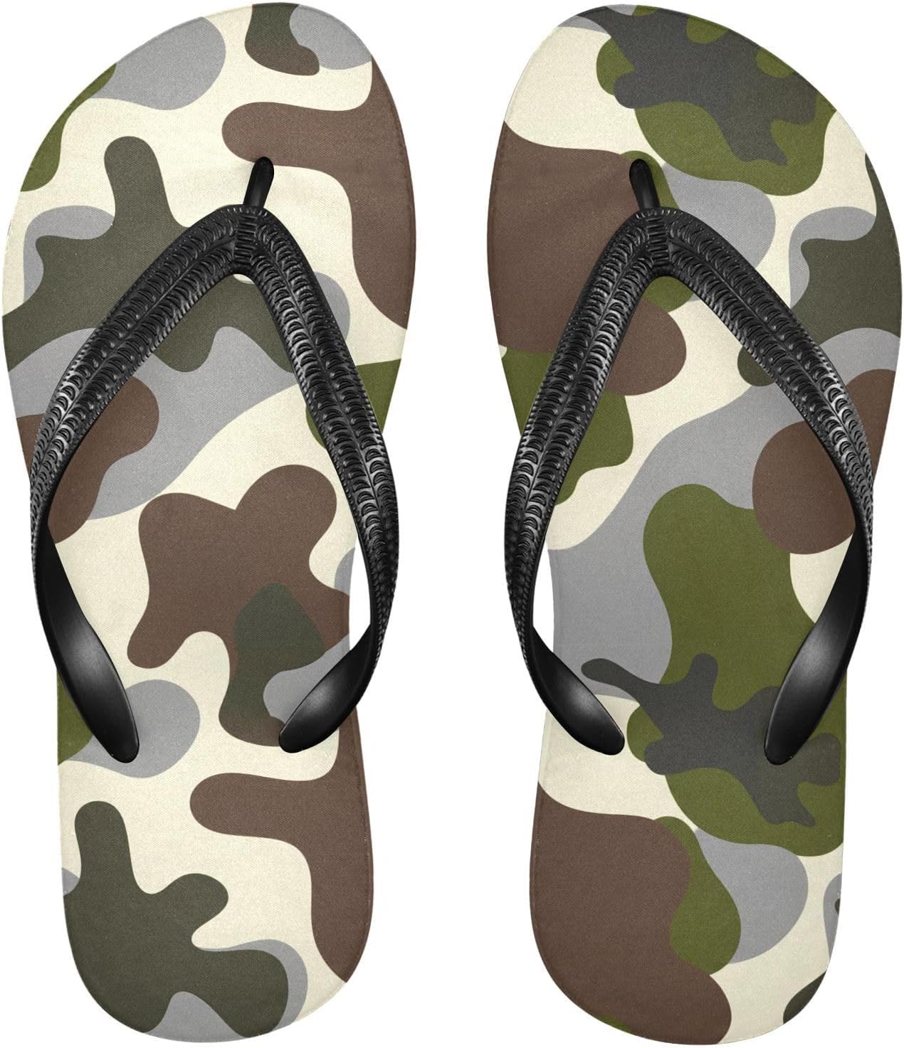 Мужские и женские пляжные шлепанцы с камуфляжным бежево-зеленым рисунком, резиновые, нескользящие, для душа, летние тапочки для прогулок Sinestour
Мужские и женские пляжные шлепанцы с камуфляжным бежево-зеленым рисунком, резиновые, нескользящие, для душа, летние тапочки для прогулок Sinestour