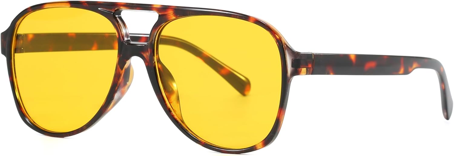 Оптовая продажа 100 ретро-солнцезащитных очков-авиаторов — комплект для перепродажи. Большая оправа, классический стиль 70-х, защита от УФ-излучения UV400 ENSARJOE, 1pc-leopard/Yellow
Оптовая продажа 100 ретро-солнцезащитных очков-авиаторов — комплект для перепродажи. Большая оправа, классический стиль 70-х, защита от УФ-излучения UV400 ENSARJOE, 1pc-leopard/Yellow