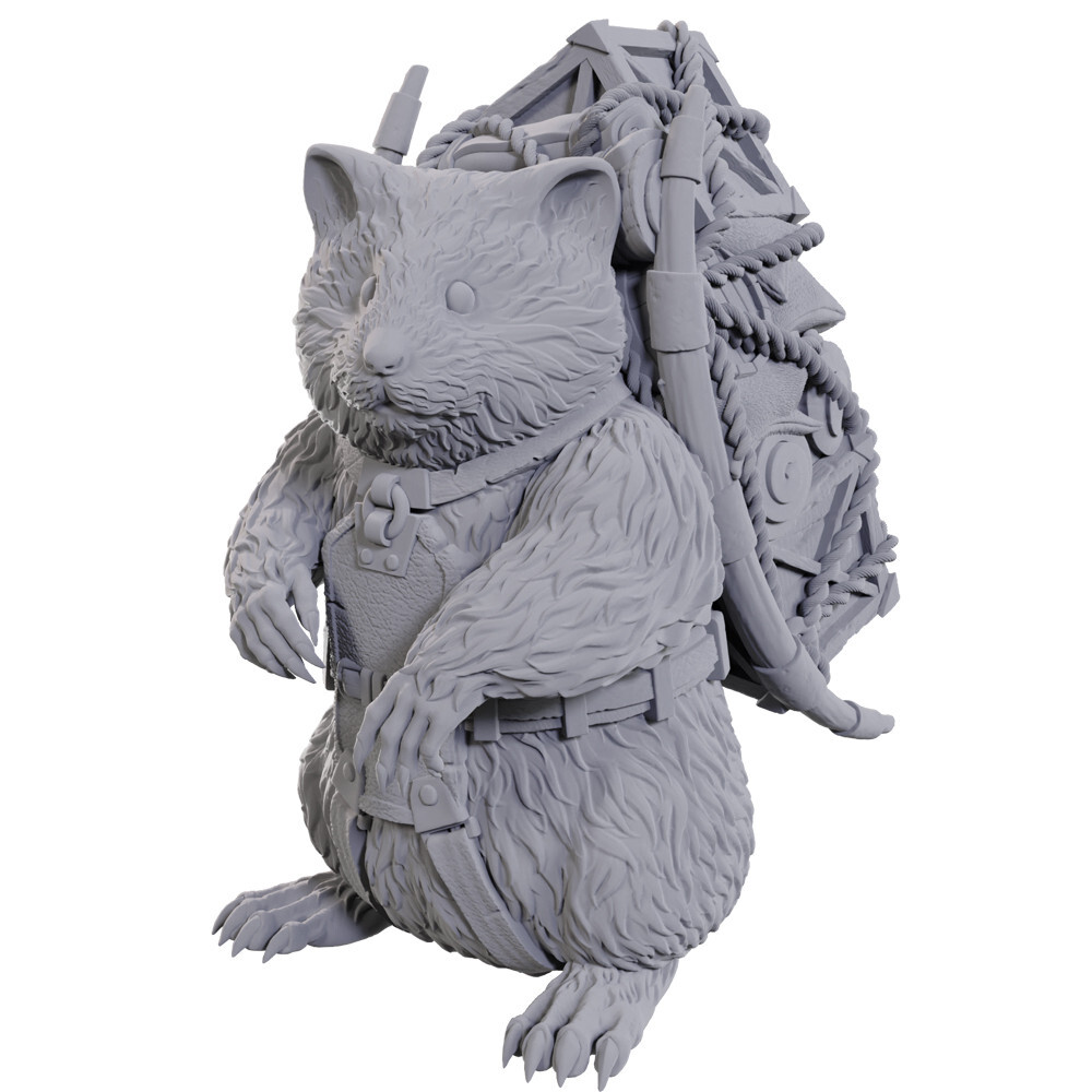 Миниатюра WizKids/NECA D&D Nolzur's Marvelous Unpainted Minis: W23 Giant Space Hamster
Миниатюра WizKids/NECA D&D Nolzur's Marvelous Unpainted Minis: W23 Giant Space Hamster