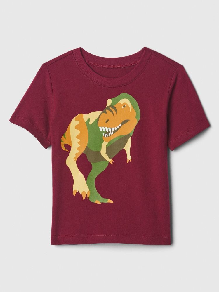 Детская хлопковая футболка Gap, красный
Детская хлопковая футболка Gap, красный