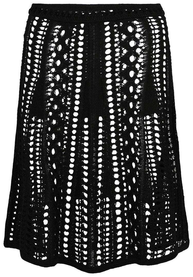 Мини-юбка Givenchy из вязаного крючком полотна, черная
Мини-юбка Givenchy из вязаного крючком полотна, черная