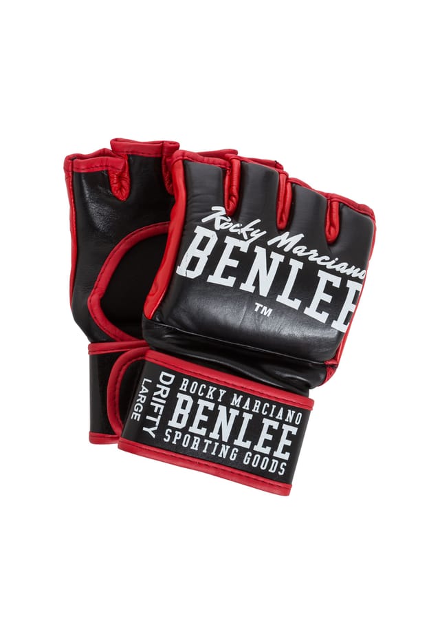 Перчатки для тренировок ММА из кожи дрифт Benlee, черный
Перчатки для тренировок ММА из кожи дрифт Benlee, черный