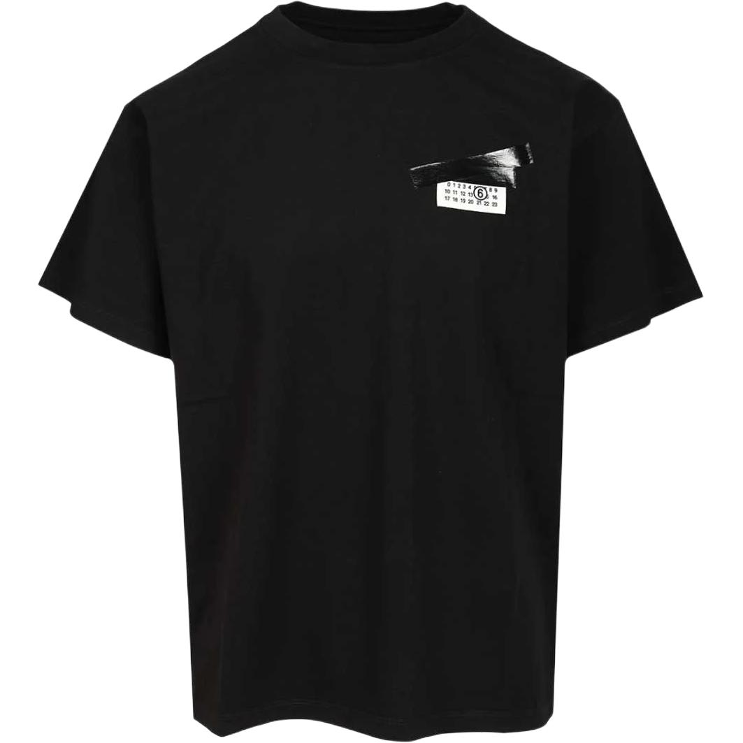 Футболка Trompe L'Oeil MM6 Maison Margiela, черный
Футболка Trompe L'Oeil MM6 Maison Margiela, черный