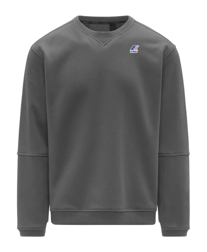 Свитшот Nael с круглым вырезом K-Way, серый
Свитшот Nael с круглым вырезом K-Way, серый