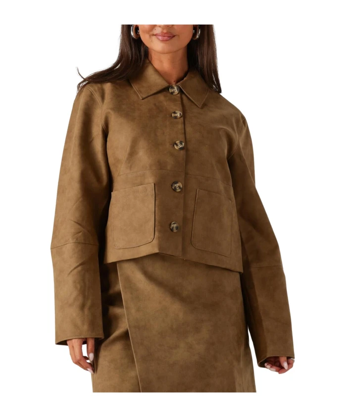 Куртка верблюжьего цвета для стильного осенне-зимнего образа. Envii, коричневый
Куртка верблюжьего цвета для стильного осенне-зимнего образа. Envii, коричневый