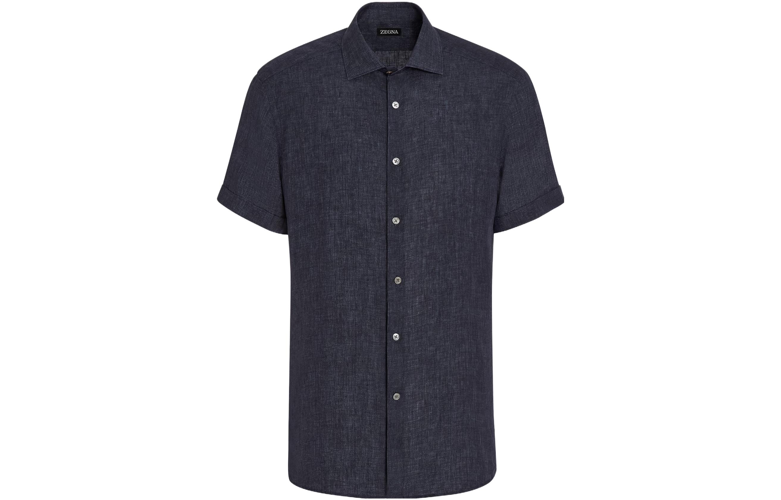 Zzegna Мужская синяя рубашка
Zzegna Мужская синяя рубашка