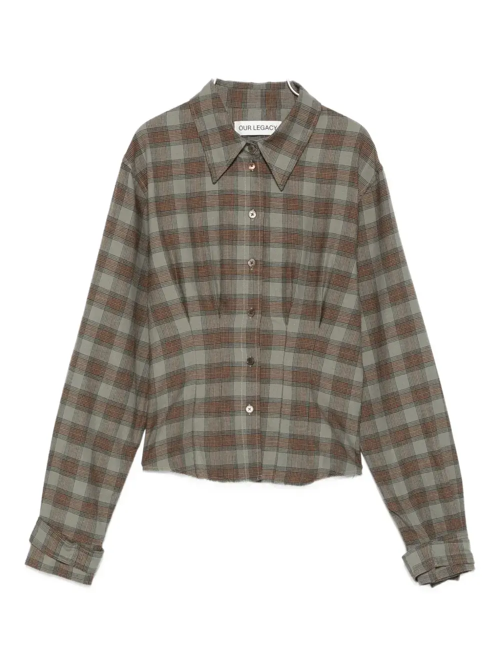 Рубашка-конверт OUR LEGACY, зеленый
Рубашка-конверт OUR LEGACY, зеленый