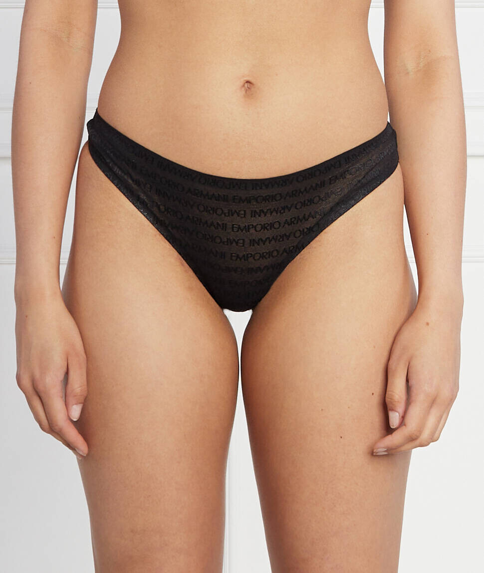 Стринги Emporio Armani, черный
Стринги Emporio Armani, черный