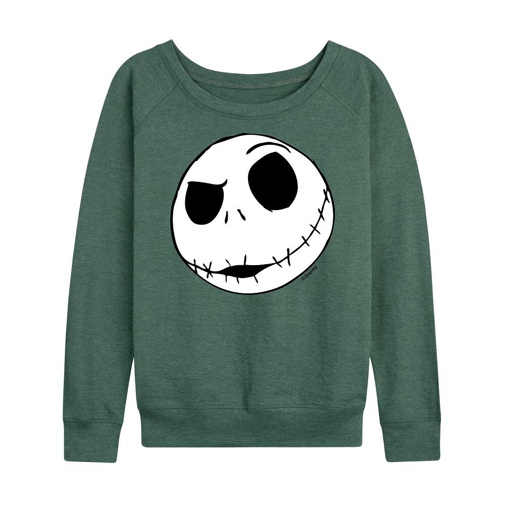 Легкий женский свитшот из френч-терри Disney's Nightmare Before Christmas Jack Skellington, цвет Heather Green
Легкий женский свитшот из френч-терри Disney's Nightmare Before Christmas Jack Skellington, цвет Heather Green