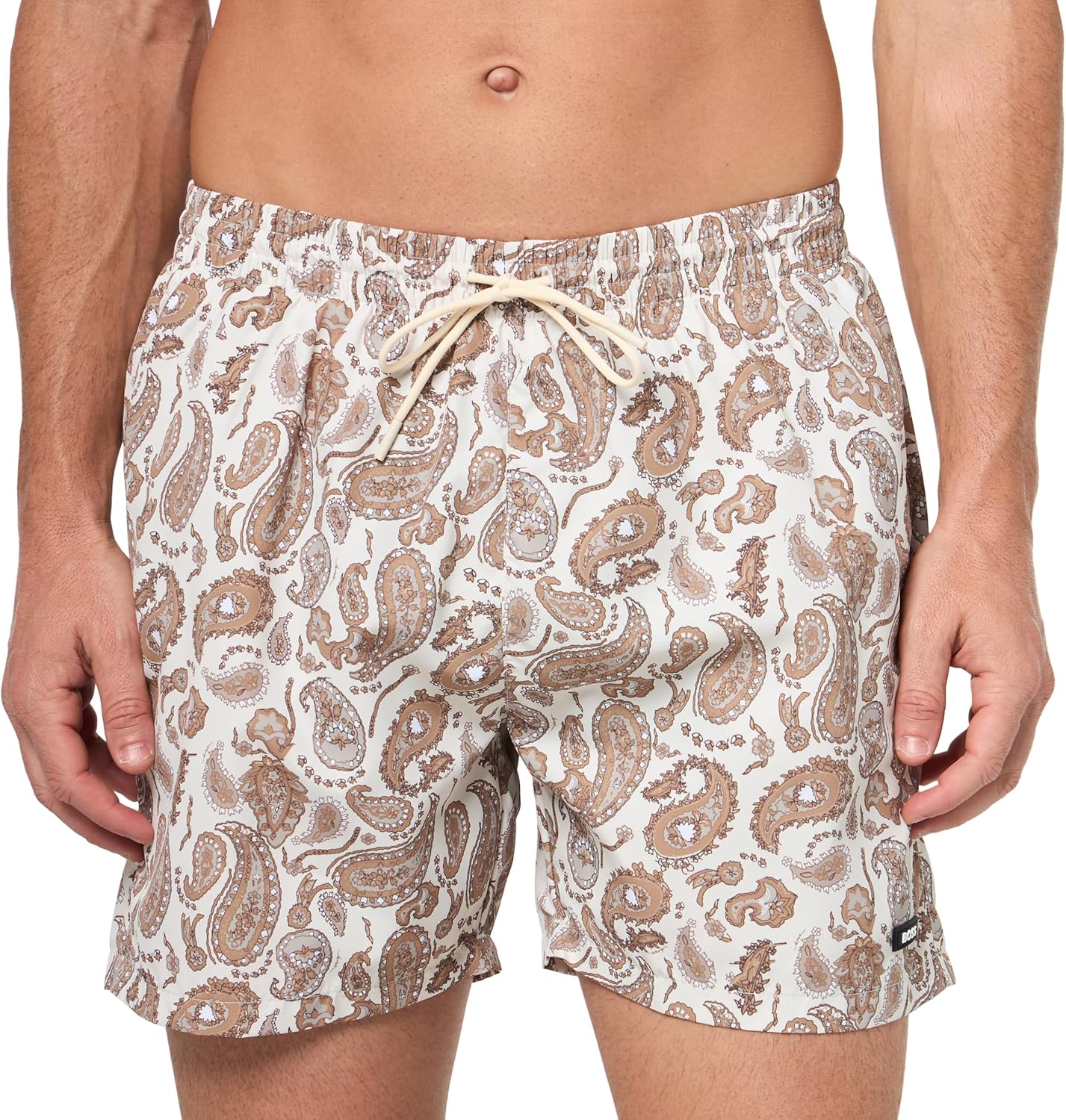 Мужские плавки BOSS с принтом пейсли, Cream Paisley
Мужские плавки BOSS с принтом пейсли, Cream Paisley