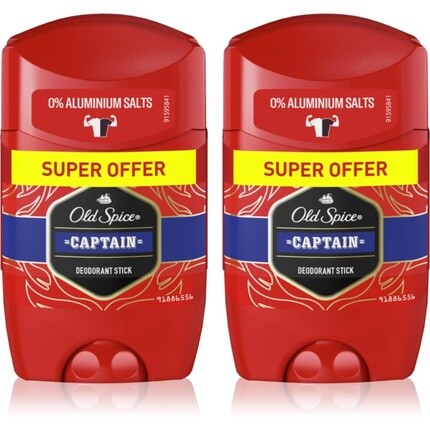 Captain Deodorant Stick Duopack - Дезодорант
Captain Deodorant Stick Duopack - Дезодорант