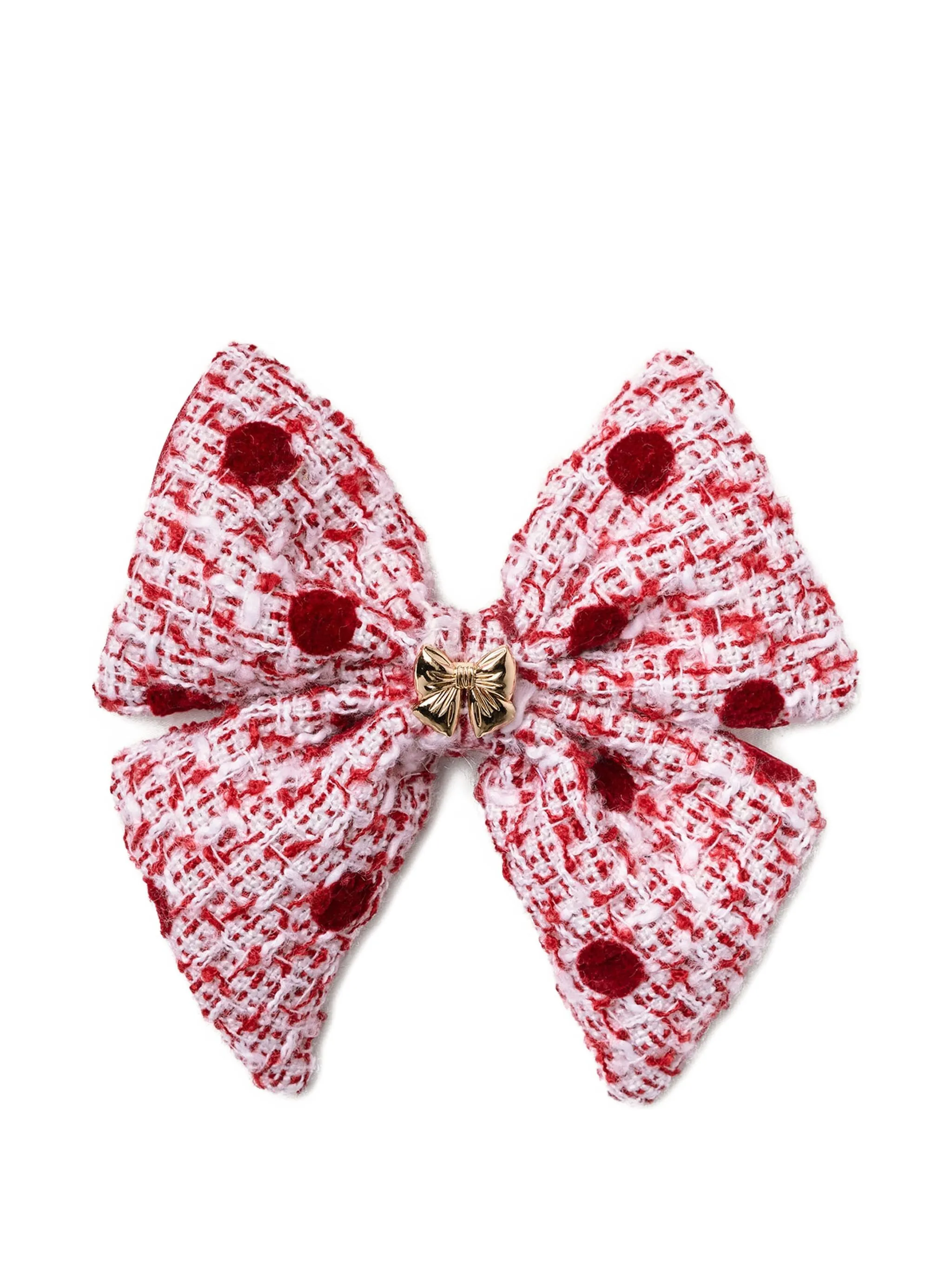 Набор заколок для волос в горох Self-Portrait Kids, красный
Набор заколок для волос в горох Self-Portrait Kids, красный