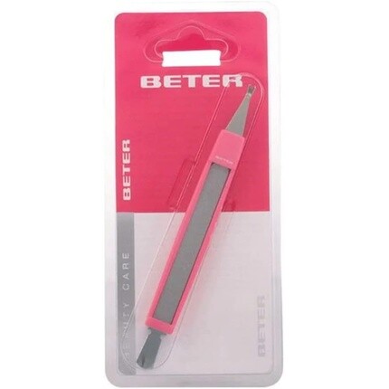 Нож и пилка для кутикулы кожи Inox Low, Beter
Нож и пилка для кутикулы кожи Inox Low, Beter