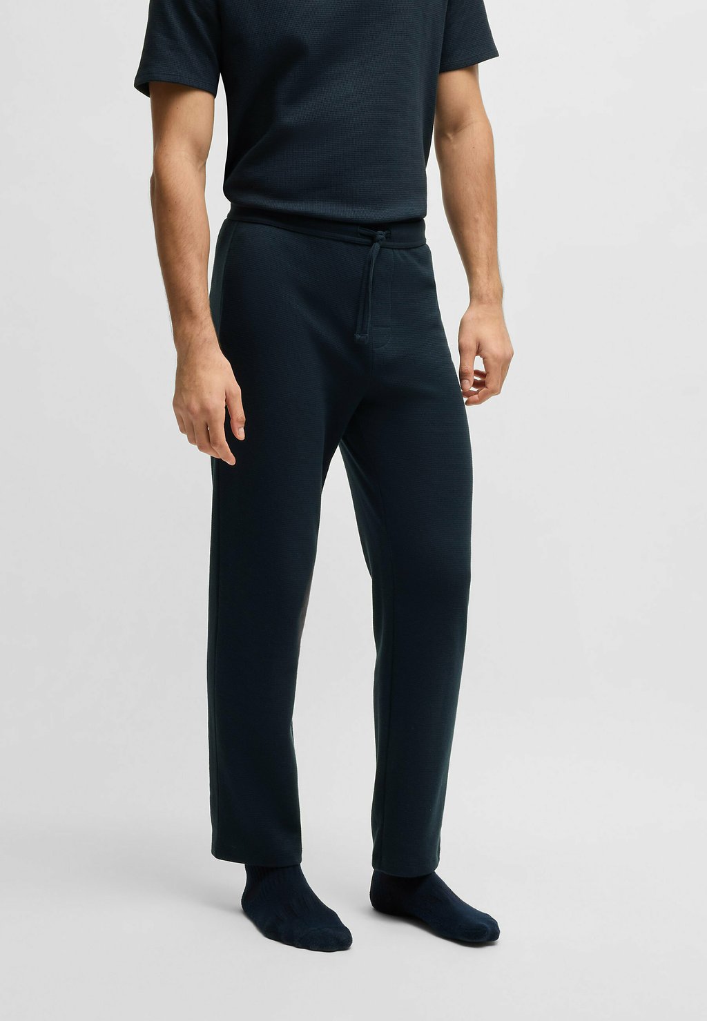 Пижамные штаны BOSS, темно-синий
Пижамные штаны BOSS, темно-синий