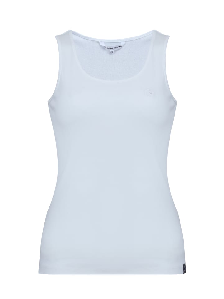 Майка Тильда белого цвета SCHIETWETTER
Майка Тильда белого цвета SCHIETWETTER