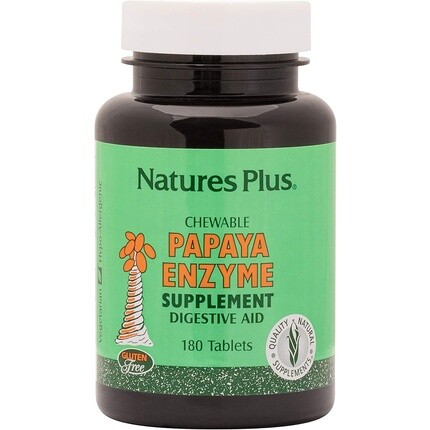Naturesplus Полностью натуральная добавка с ферментом папайи для улучшения пищеварения, 180 жевательных таблеток, 6 мг, Nature'S Plus
Naturesplus Полностью натуральная добавка с ферментом папайи для улучшения пищеварения, 180 жевательных таблеток, 6 мг, Nature'S Plus
