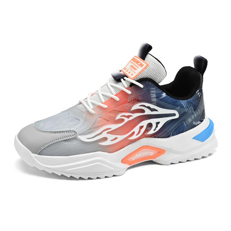 TONYBEAR Мужские низкие беговые кроссовки серо-оранжевые, цвет Gray Orange
TONYBEAR Мужские низкие беговые кроссовки серо-оранжевые, цвет Gray Orange