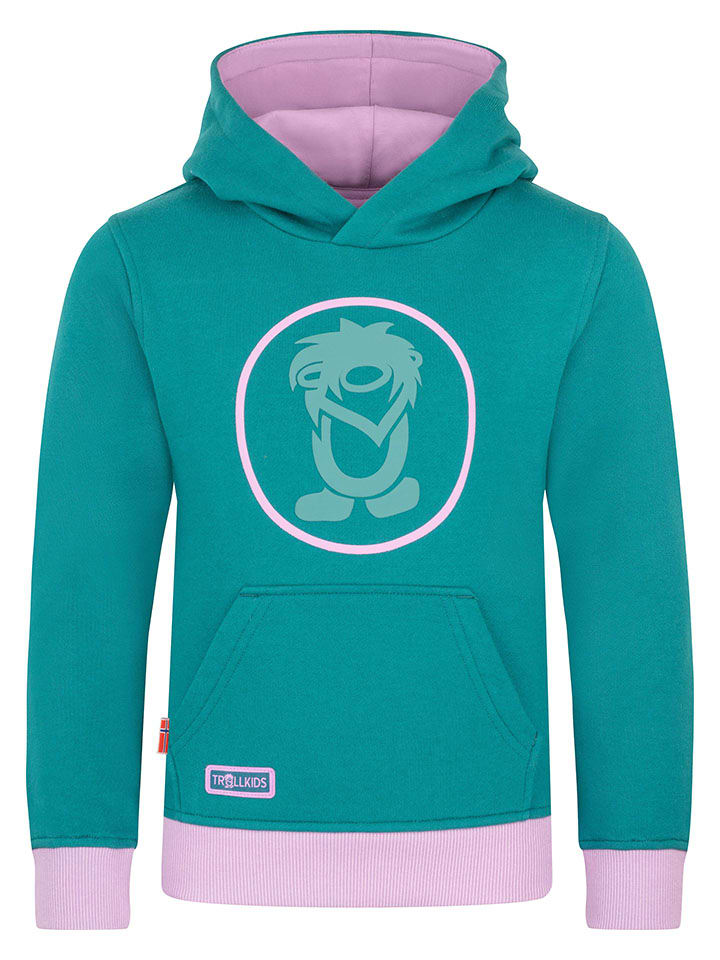 Trollkids Худи "Тролль" бирюзового цвета
Trollkids Худи "Тролль" бирюзового цвета