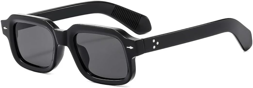 Ретро-солнцезащитные очки для мужчин, маленькие, модные, с прозрачными линзами цвета океана, защита от УФ-излучения UV400, модные женские очки с заклепками UUPTTPL, Black Grey
Ретро-солнцезащитные очки для мужчин, маленькие, модные, с прозрачными линзами цвета океана, защита от УФ-излучения UV400, модные женские очки с заклепками UUPTTPL, Black Grey