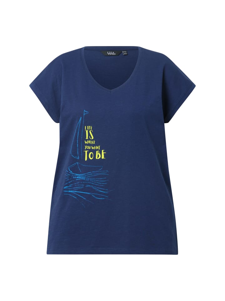 Футболка Ulla Popken, цвет tintenblau
Футболка Ulla Popken, цвет tintenblau