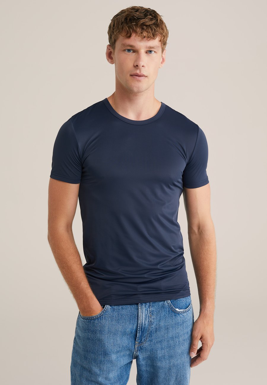 Футболка WE Fashion Basic T-shirt, Navy Blue/Mottled Dark Blue, Серый, Футболка WE Fashion Basic T-shirt, Navy Blue/Mottled Dark Blue
Футболка WE Fashion Basic T-shirt, Navy Blue/Mottled Dark Blue, Серый, Футболка WE Fashion Basic T-shirt, Navy Blue/Mottled Dark Blue