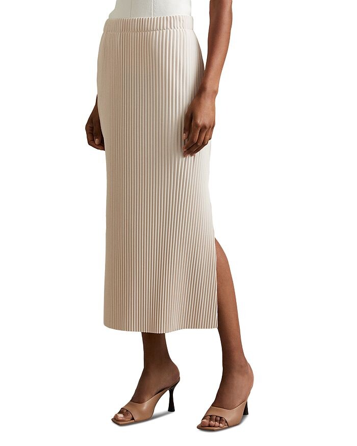 REISS Пиппа Плиссированная юбка, коричневый/бежевый
REISS Пиппа Плиссированная юбка, коричневый/бежевый