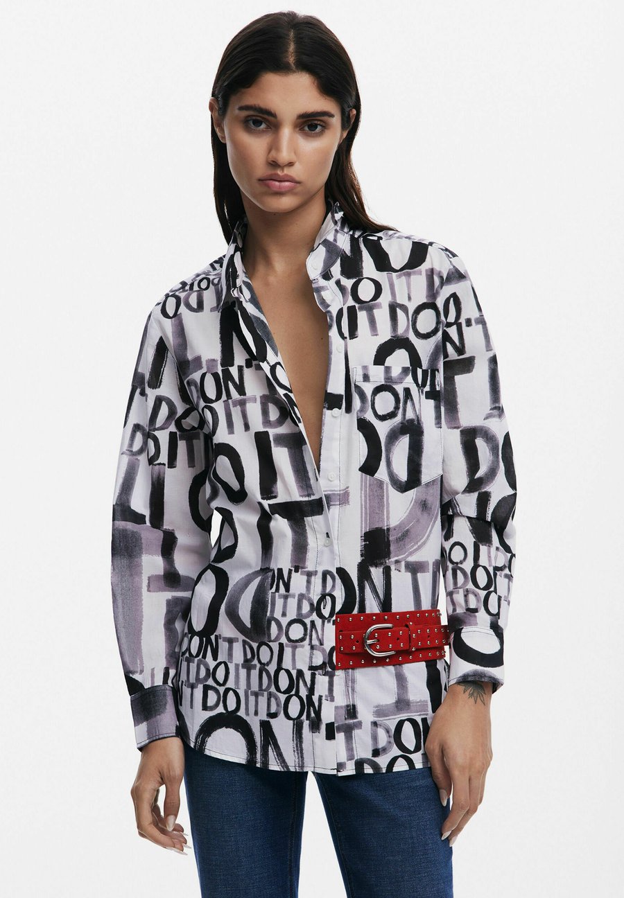Блуза Desigual Button-down blouse, Black
Блуза Desigual Button-down blouse, Black